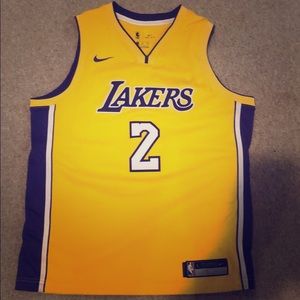 Lonzo Ball Swingman NBA Authentic Lakers Jersey